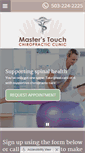 Mobile Screenshot of masterstouchchiropractic.com